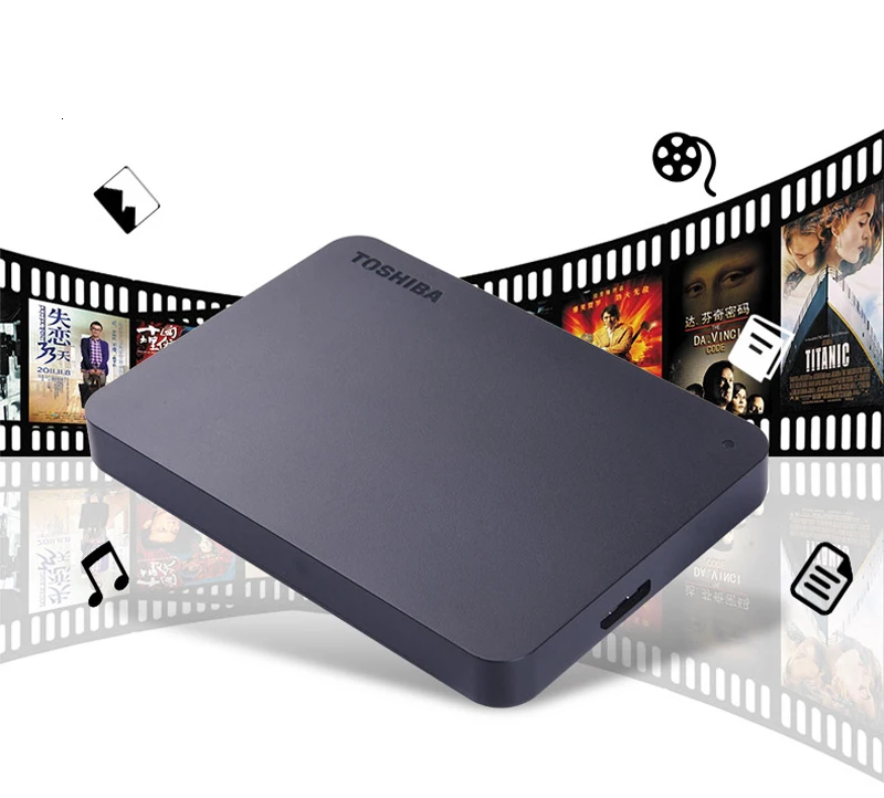 TOSHIBA Canvio Стандартный жёсткий диск 2," A3 USB 3,0 внешний жесткий диск SATA 2 ТБ 1 ТБ портативный жесткий диск externo disco duro externo жесткий диск
