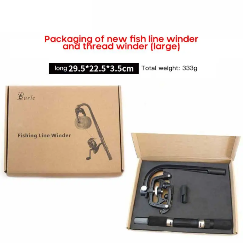 

Fishing Line Winder Spooler Machine Spinning Reel Spool Spooling Station System Speed Fishing Line Spooler Fishing Accessories