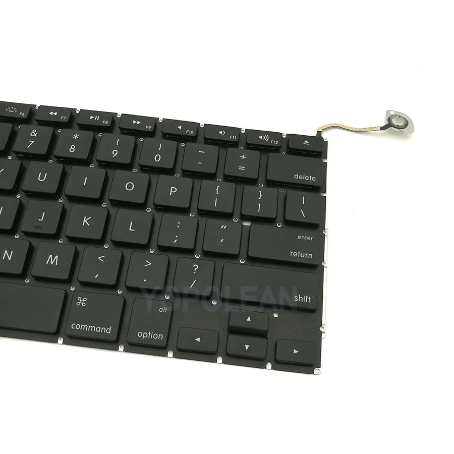 Новая английская клавиатура с подсветкой для Macbook Pro Unibody 15 дюймов A1286 2009 2010 2011 2012