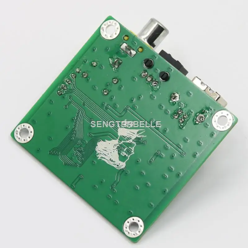 Собранный CM6631A USB к SPDIF поддержка коаксиального оптического выхода 24