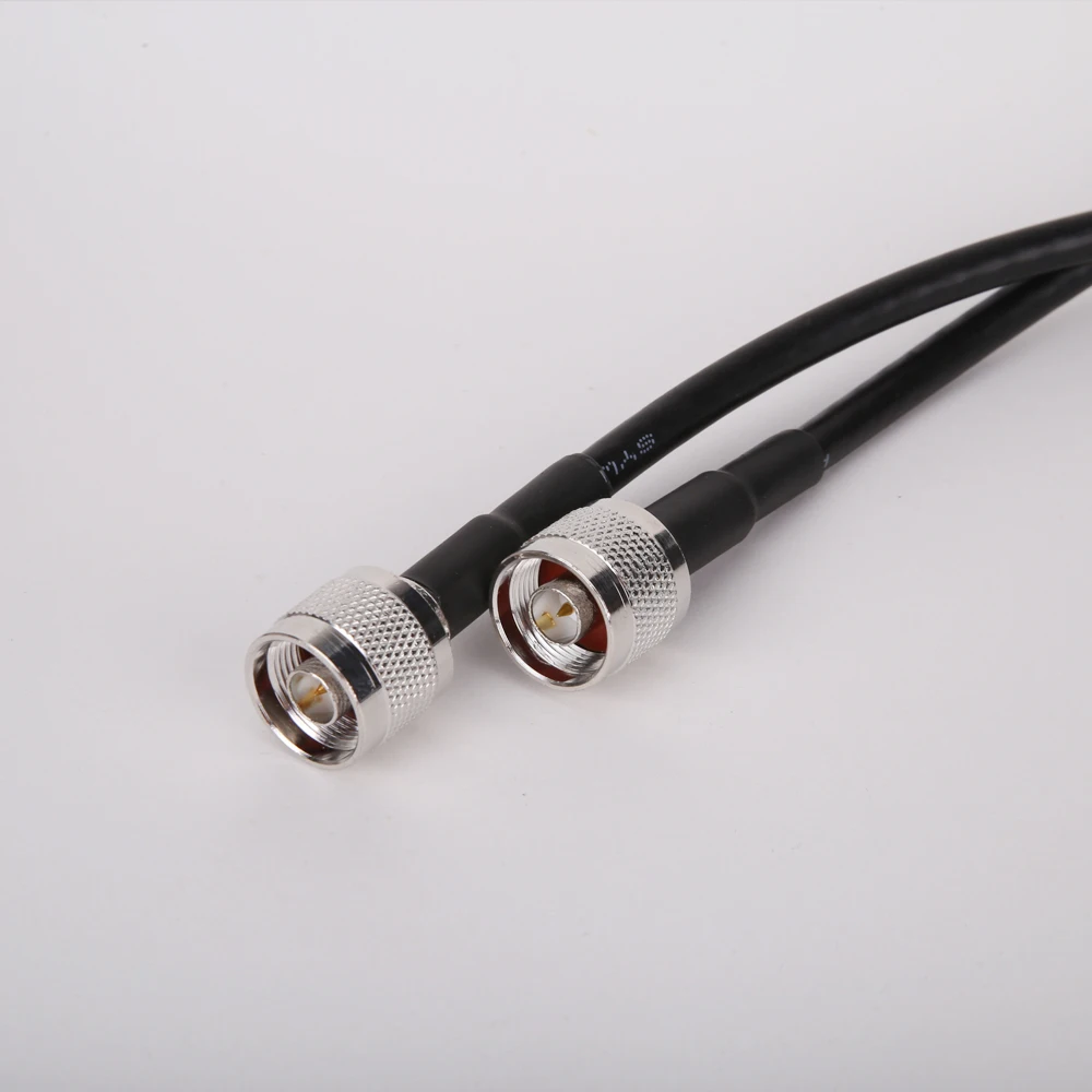 1 м RG6 низкие потери коаксиальный кабель 50ohm N штыревой в Мужской Разъем Связь для