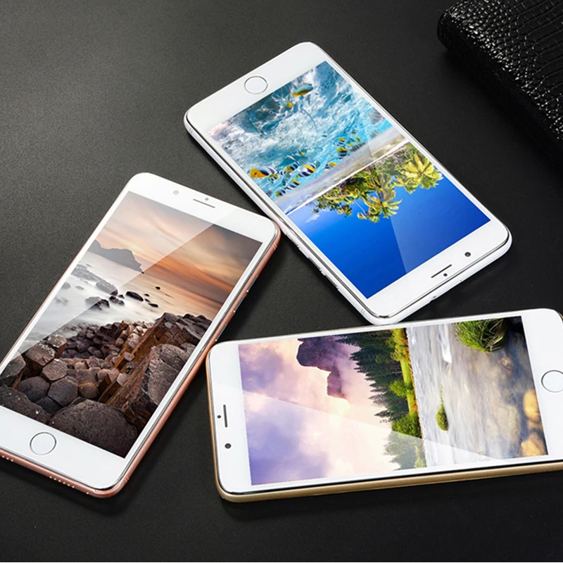 Global language 7Plus 5," дюймовый Android OS смартфон Face ID Смарт мобильный сотовый телефон Google Play магазин бесплатно 3,5 мм наушники подарок