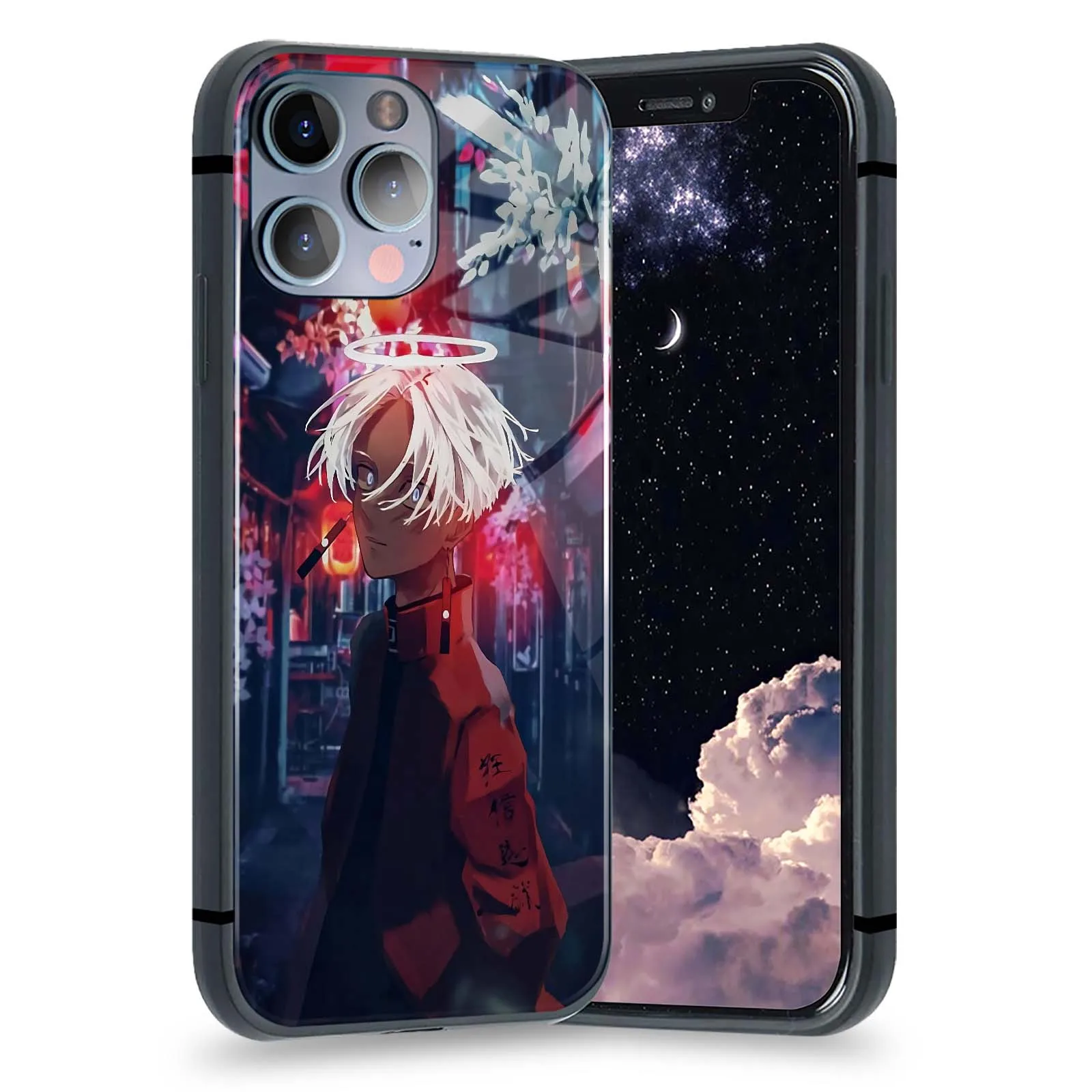 

Чехол для телефона Izana Kurokawa Tenjiku, чехол для iPhone 13, 12, 11, Mini Pro, XS, Max, 6s, SE, X, XR, 7, 8 Plus, Мягкий стеклянный чехол