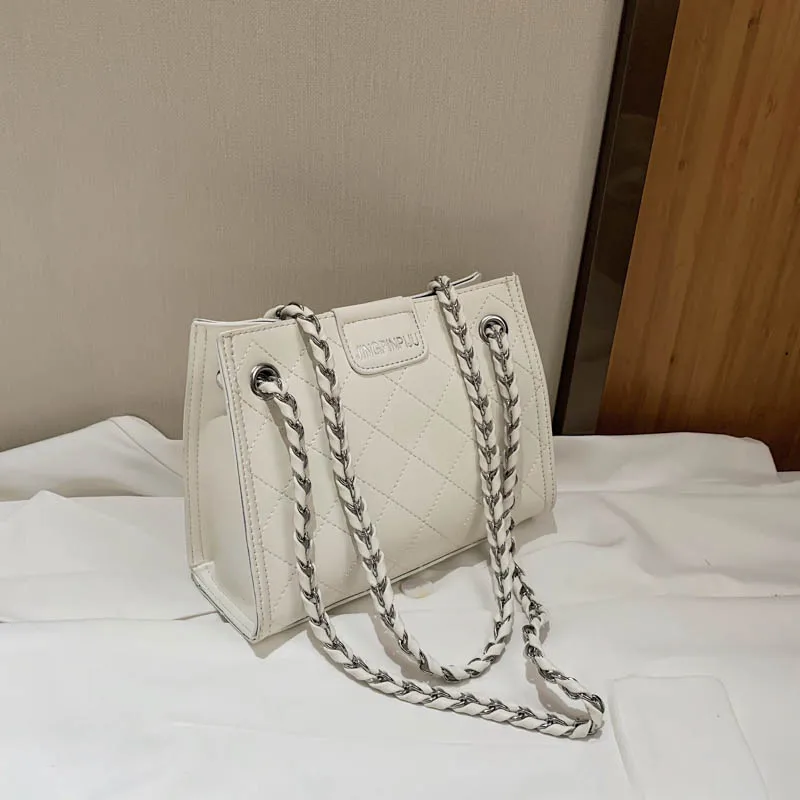 Модная сумка на плечо 2020 женские дорожные сумки кожаная стеганая из