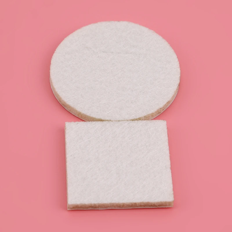 80pcs creamy-white 1 комплект, домашний нескользящий войлочный стикер, приспособления, наклейки, полезные защитные накладки, бесшумные износостойкие глушители, накладки для мебели - Цвет: 80pcs creamy-white