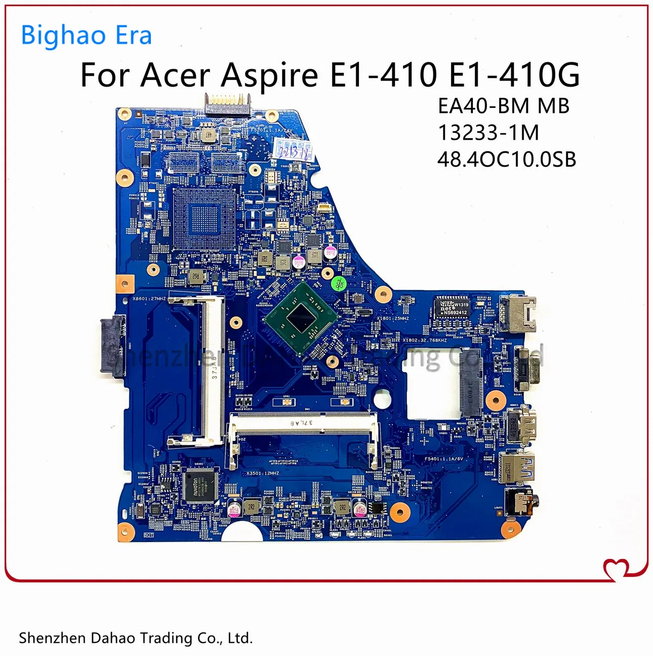 Для Acer Aspire E1 410 410G Материнская плата ноутбука 13233 1M 48.4OC10.01M с Intel N2920 Процессор DDR3L 100%