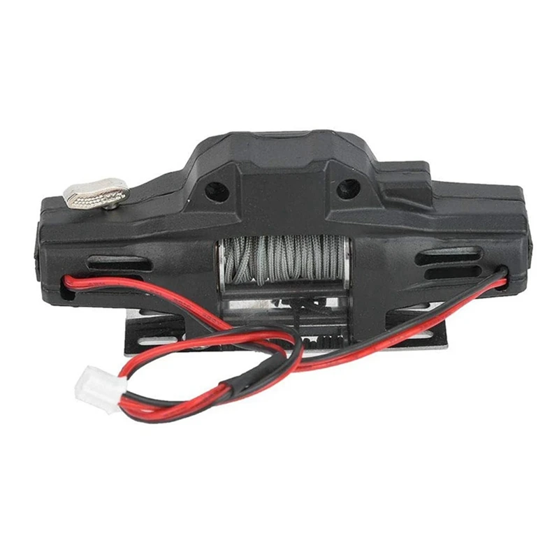 

1set Automatic Double Motor Simulated Winch for 1/10 Axial SCX10 TRAXXAS TRX4 RC4WD & 7PCS Decoration Luggage Net Shovel