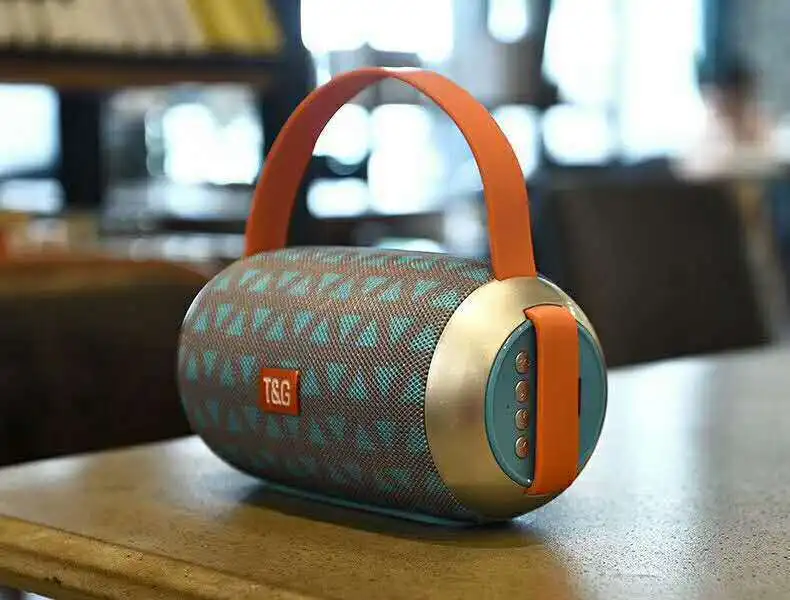 2018 USB Bluetooth динамик мини беспроводной громкий трещины светодиодный TF Сабвуфер