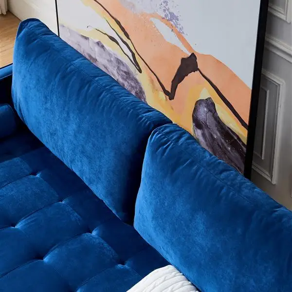 75 дюймов Середина столетия бархатная Женская танцевальная обувь Скамья из ткани