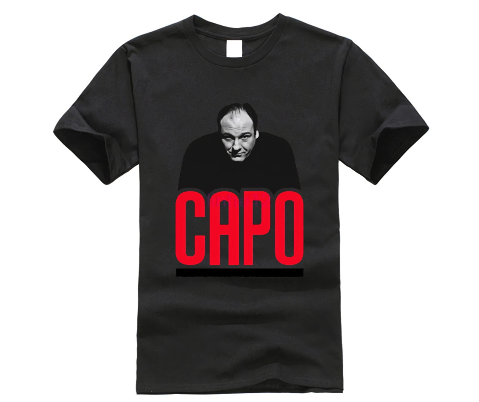 Новое поступление мужская футболка мафия Капо Тони Сопрано неофициальный в с