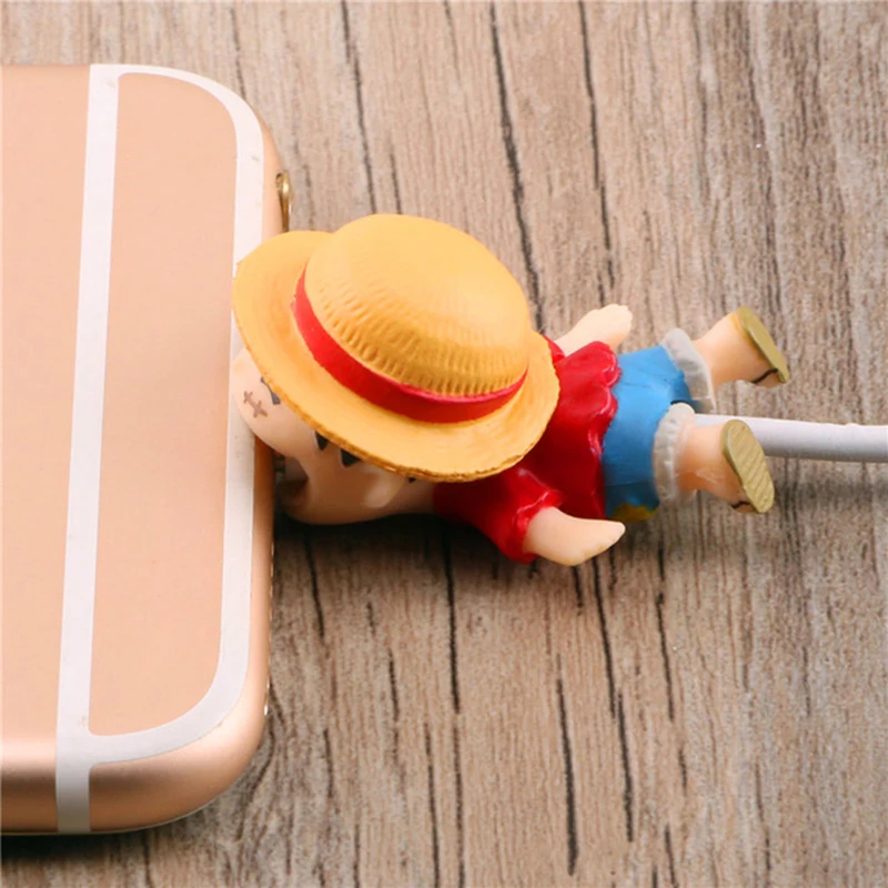 Аниме цельный кавайный протектор кабеля для Iphone Usb-Кабельный органайзер намотка