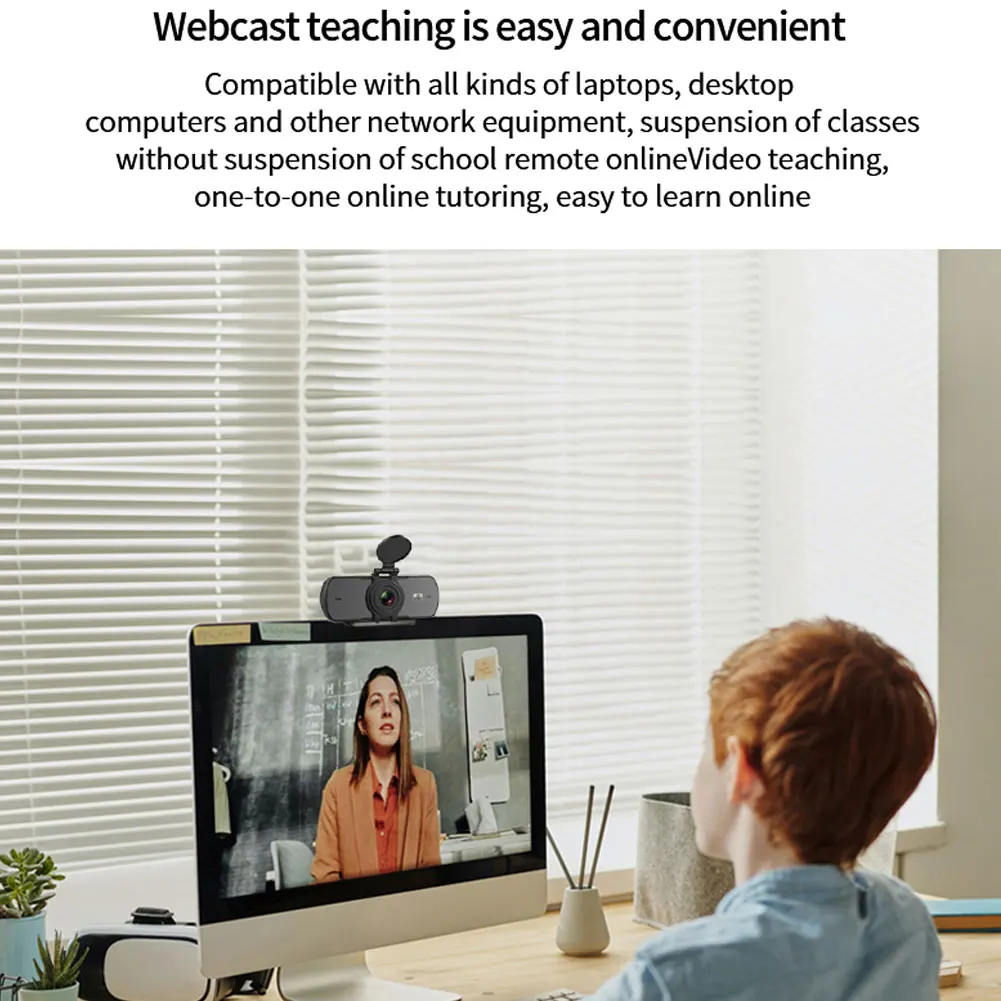 

Webcam 2K Full HD 1080P Web Camera Autofocus With Microphone USB Web Cam For PC Computer Mac Laptop Desktop YouTube Webcamera