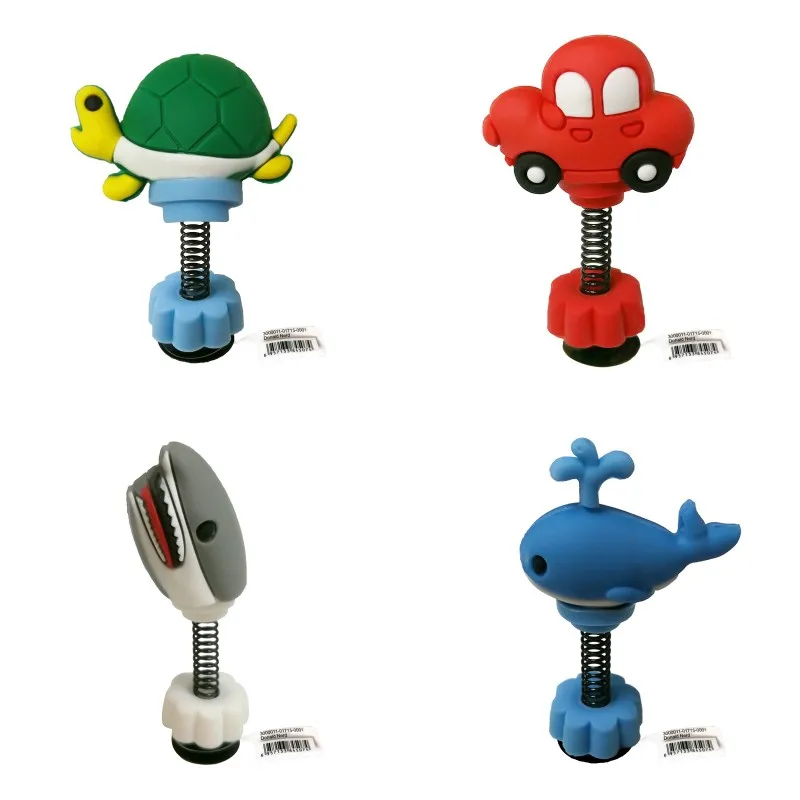 1 2 шт./компл. милые Животные 3D постоянного ПВХ подвески для обуви Китовая акула