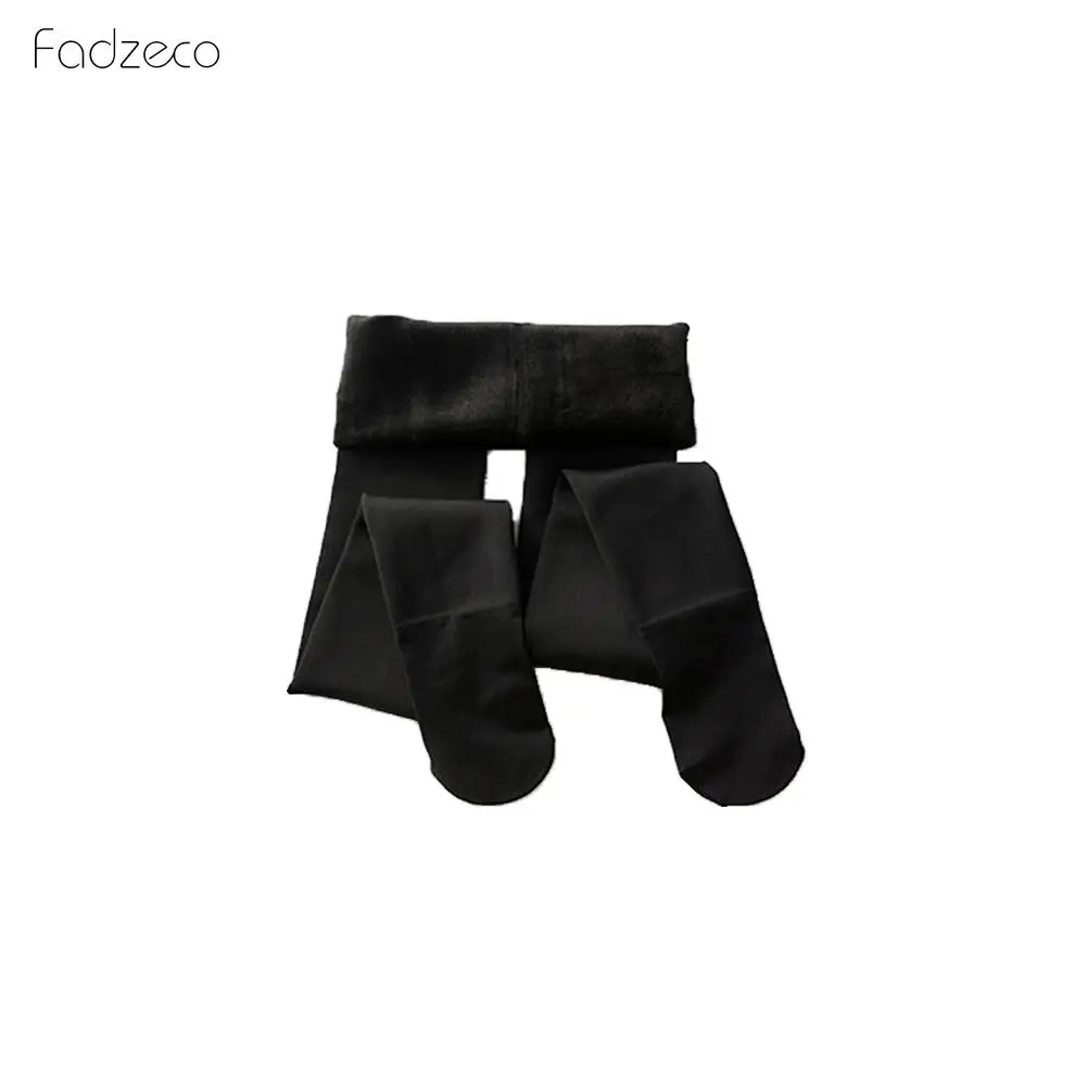FADZECO 2019 новые модные зимние леггинсы женские теплые с высокой талией