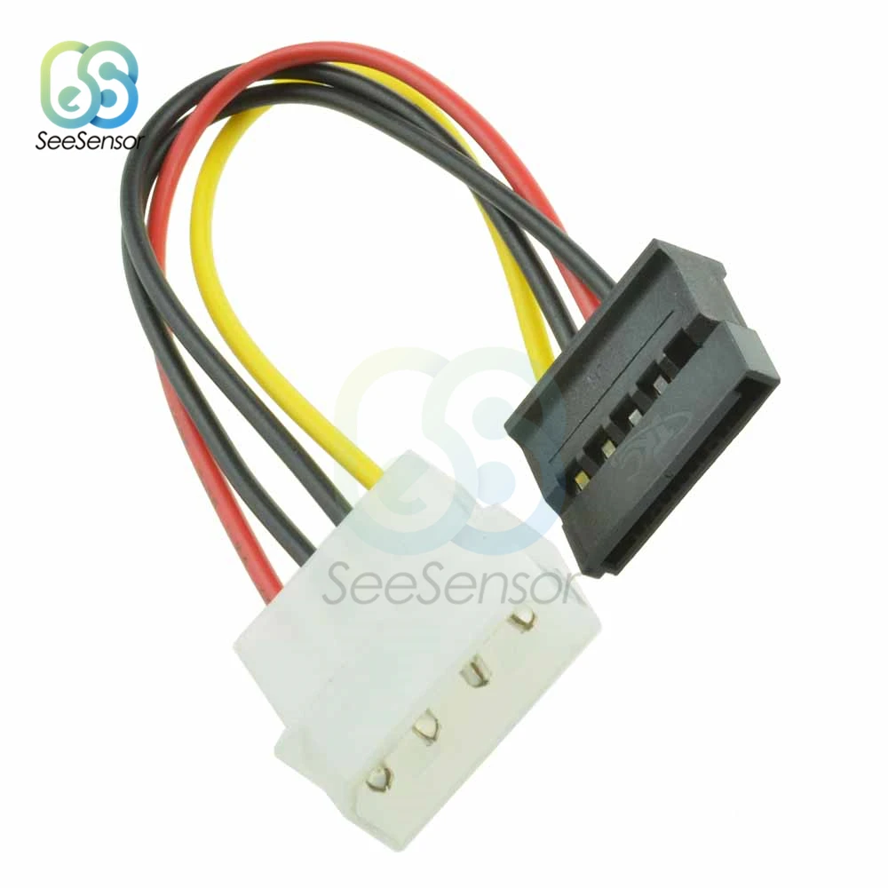 Кабель адаптера питания IDE Serial ATA SATA для жесткого диска 4 контактный кабель Molex 15