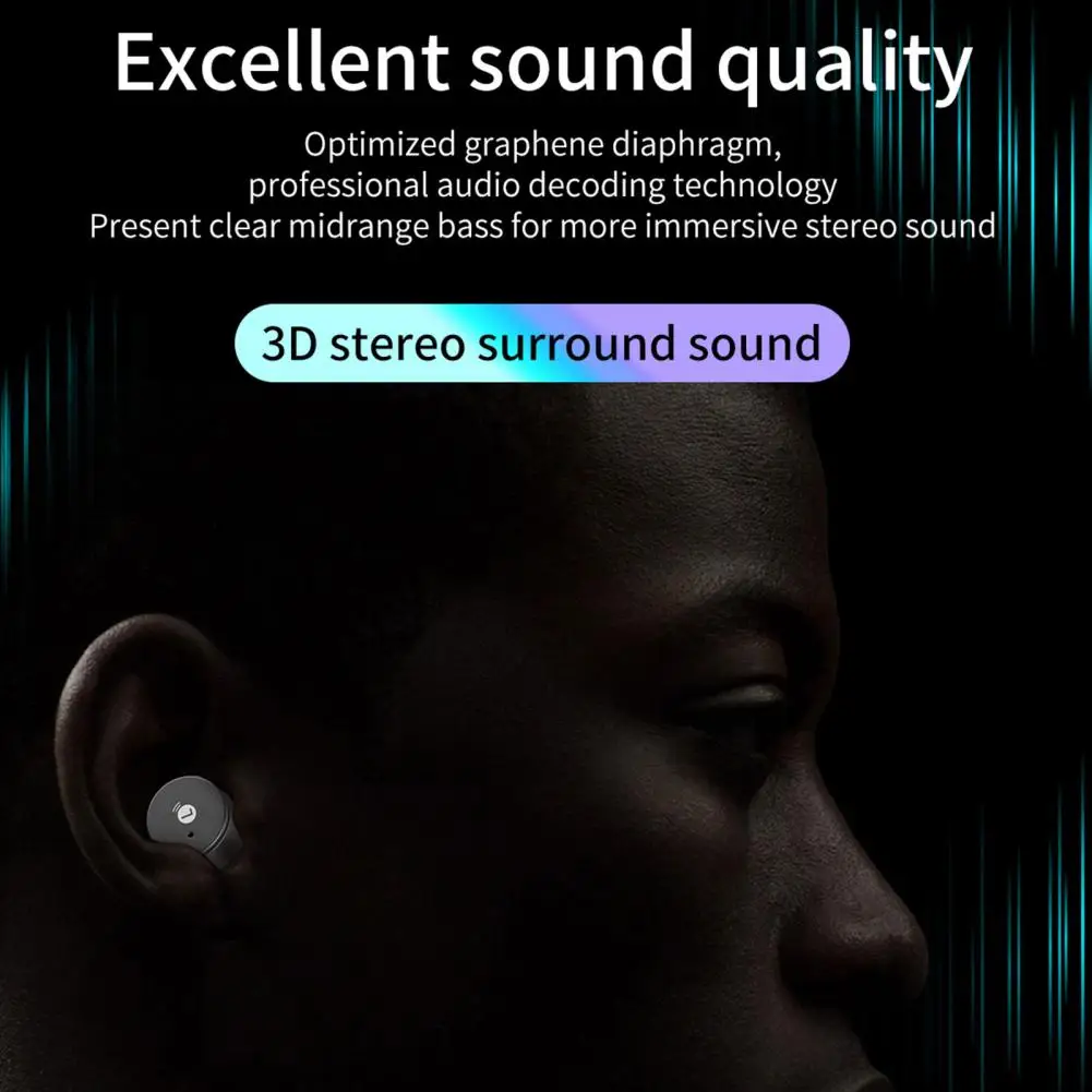 L890 TWS Bluetooth-compatible Earphone Smart Band Watch IP67 Fitness Tracker Bracelet Hear Rate Sleep Monitor | Электроника