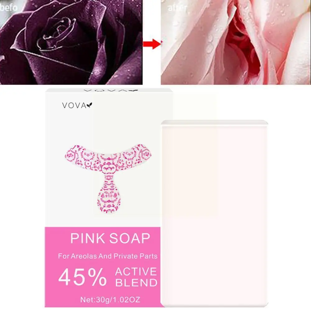 

Новое Розовое Отбеливающее мыло для тела, интимное отбеливание кожи, уход за кожей, Отбеливающее мыло с эссенцией для тела, 30 г, мыло для ягод...
