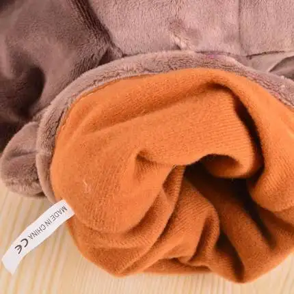 

Baby Toys Animal Family Finger Puppets Wooden Cartoon Theater Soft Doll Kids Educational Toys for Children Popular Gift Play