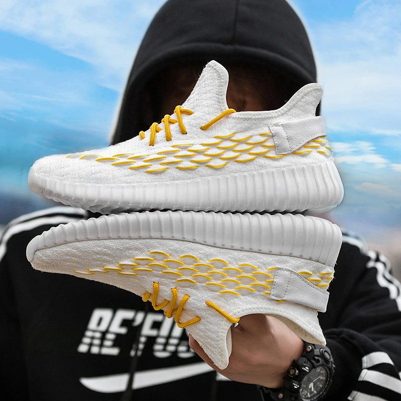 Летние удобные дышащие мужские кроссовки спортивная обувь для мужчин Уличная