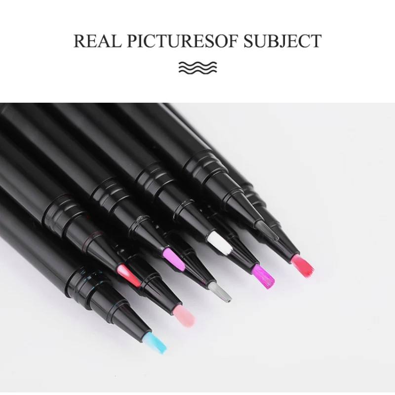 Хит продаж 12 цветов удобный УФ лак для ногтей Гель ручка новейший блеск