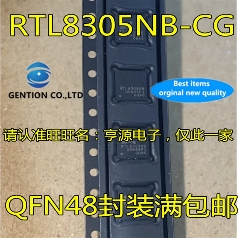 10 шт. RTL8305 RTL8305NB CG QFN48 связи Ethernet сетевой карты IC в наличии 100% новый и