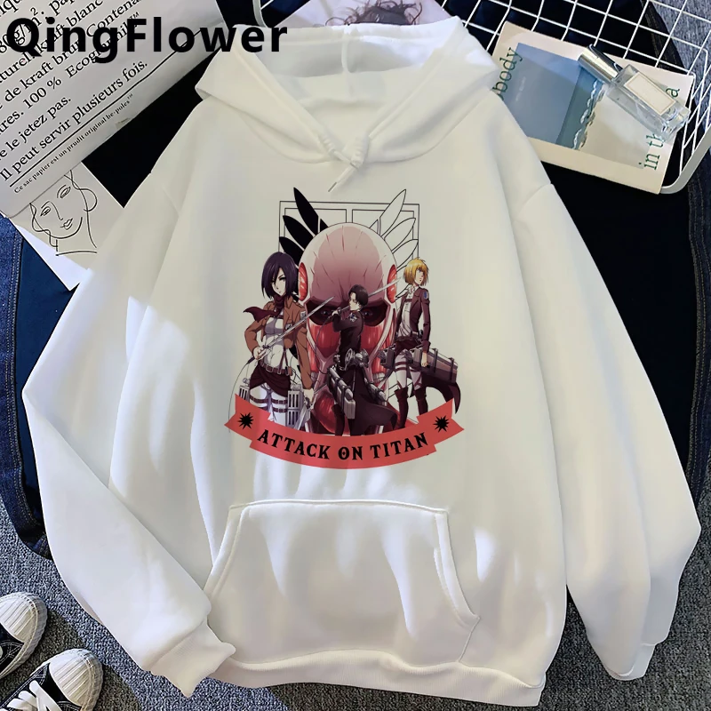 

Attack on Titan Shingeki No Kyojin hoodies men grunge streetwear Korea printed male clothing grunge