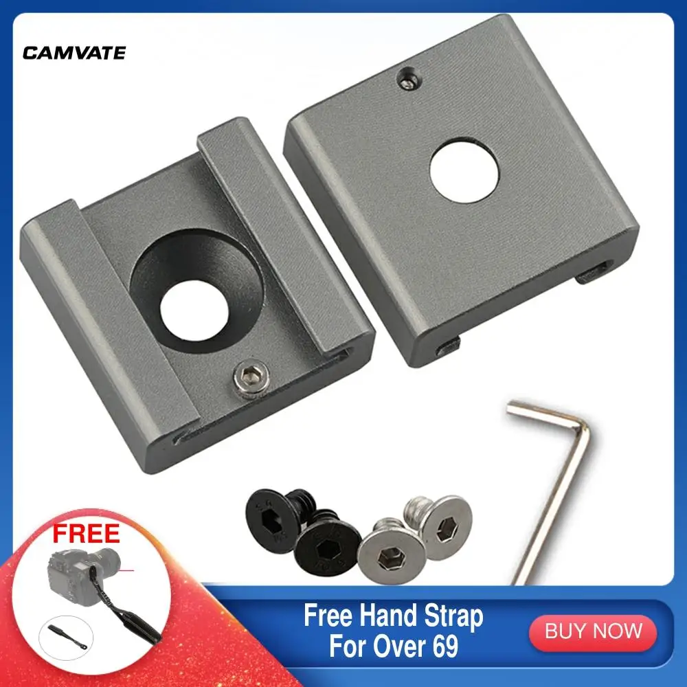 CAMVATE лидер продаж комплект из 2 предметов/Холодный башмак с 1/4 &quotмонтажным