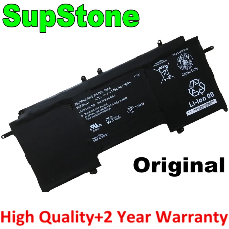 SupStone Новый аккумулятор для ноутбука Sony Vaio Flip13 SVF13N SVF13N13CXB SVF13NA1UL SVF13N18SCB SVF13N25CG SVF13N17SCB