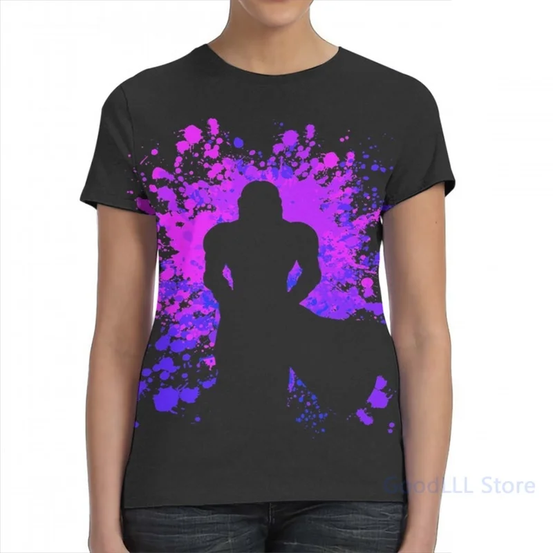 Футболка Мужская/женская с принтом аниме модный топ коротким рукавом для