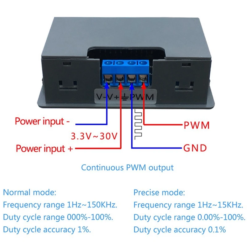 PWM частота импульсов рабочий цикл регулируемый модуль генератор сигналов меандр