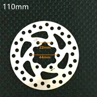 new 110mm six holes brake disc rotor pad replacement parts for xiaomi mijia m365 m365 pro electric scooter