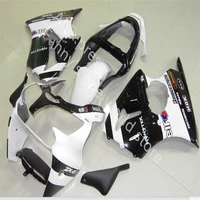 custom injection abs fairing kit for kawasaki ninja zx6r 636 zzr6r 2001 2002 2000 00 01 02 black white fairing set