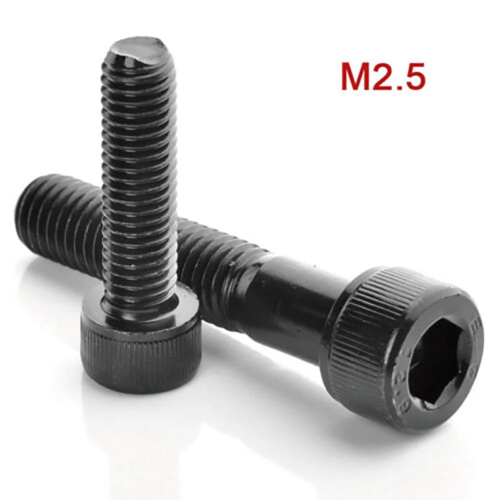 

Alloy Steel M2.5 Hex Socket Screw Full Thread High Strength Barrel Head Screws