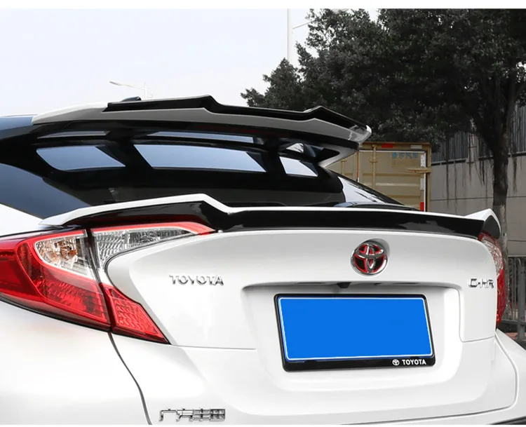 Спойлер на крышу для Toyota C-HR высококачественный спойлер из АБС-пластика заднего