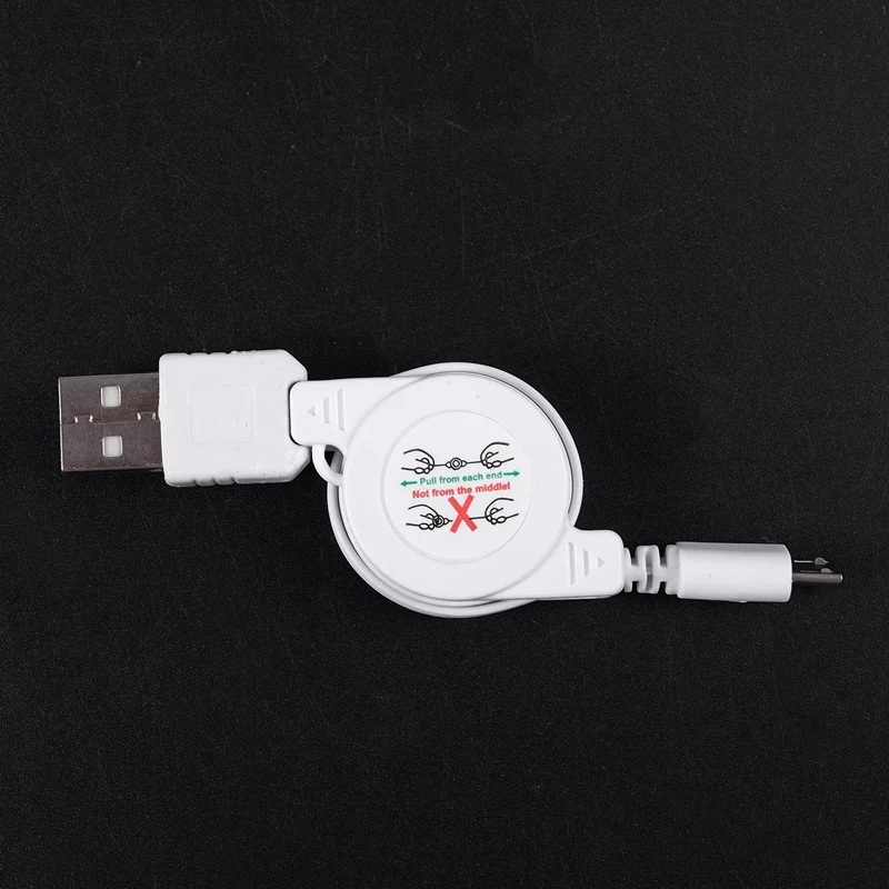 Mirco-USB A к USB 2 0 B Мужской Выдвижной кабель синхронизации данных зарядное устройство