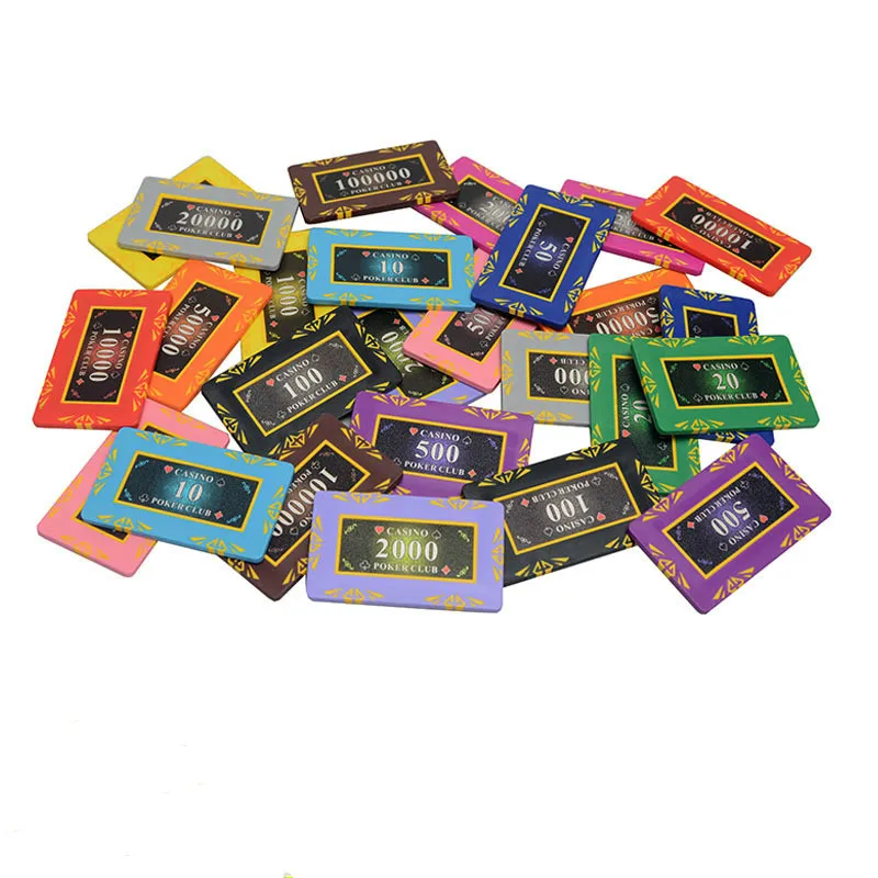 2 шт./компл. международная торговля набор фишек для горячего покера баккара