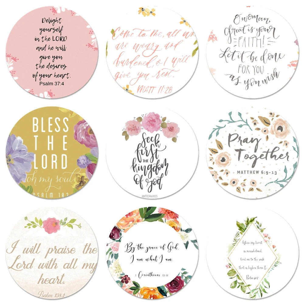 58mm Bible verse Christian Flowers Refrigerator Magnet Bottle Opener Beer Coke Sue Bottle Opener