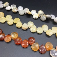 natural stone beads cut surface drop shaped loose beads crystal gemstones used in jewelry rings to make necklaces accessories
