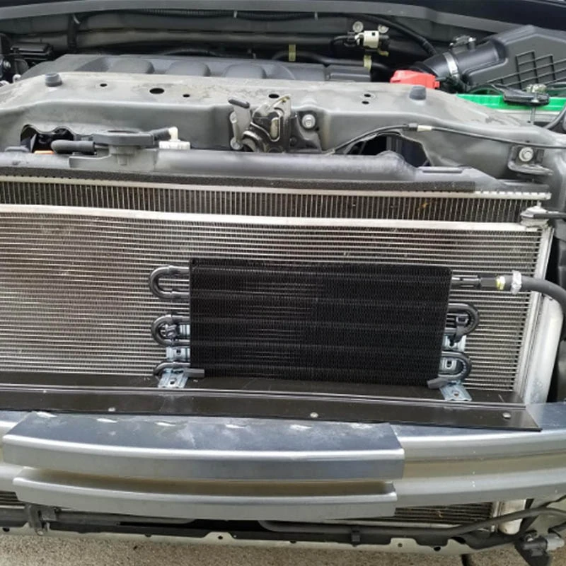 Универсальный Масляный радиатор трансмиссии двигателя 8 рядов|Маслоохладители| |
