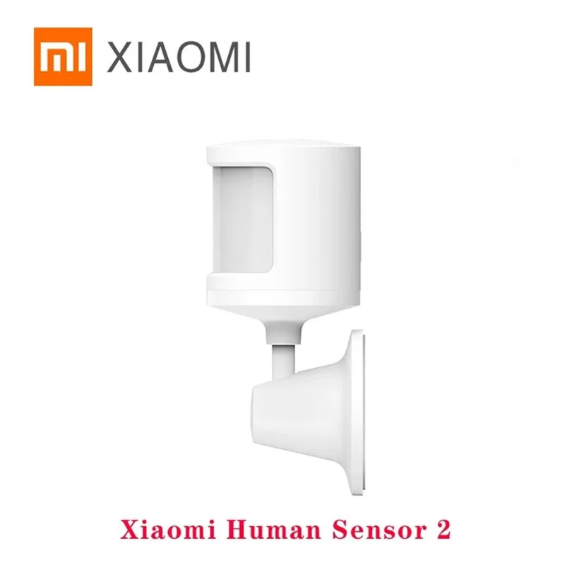 

Датчик движения Xiaomi Human Sensor 2, мобильный контрольный прибор с поворотным держателем, для умного дома, работает с приложением Mi Home