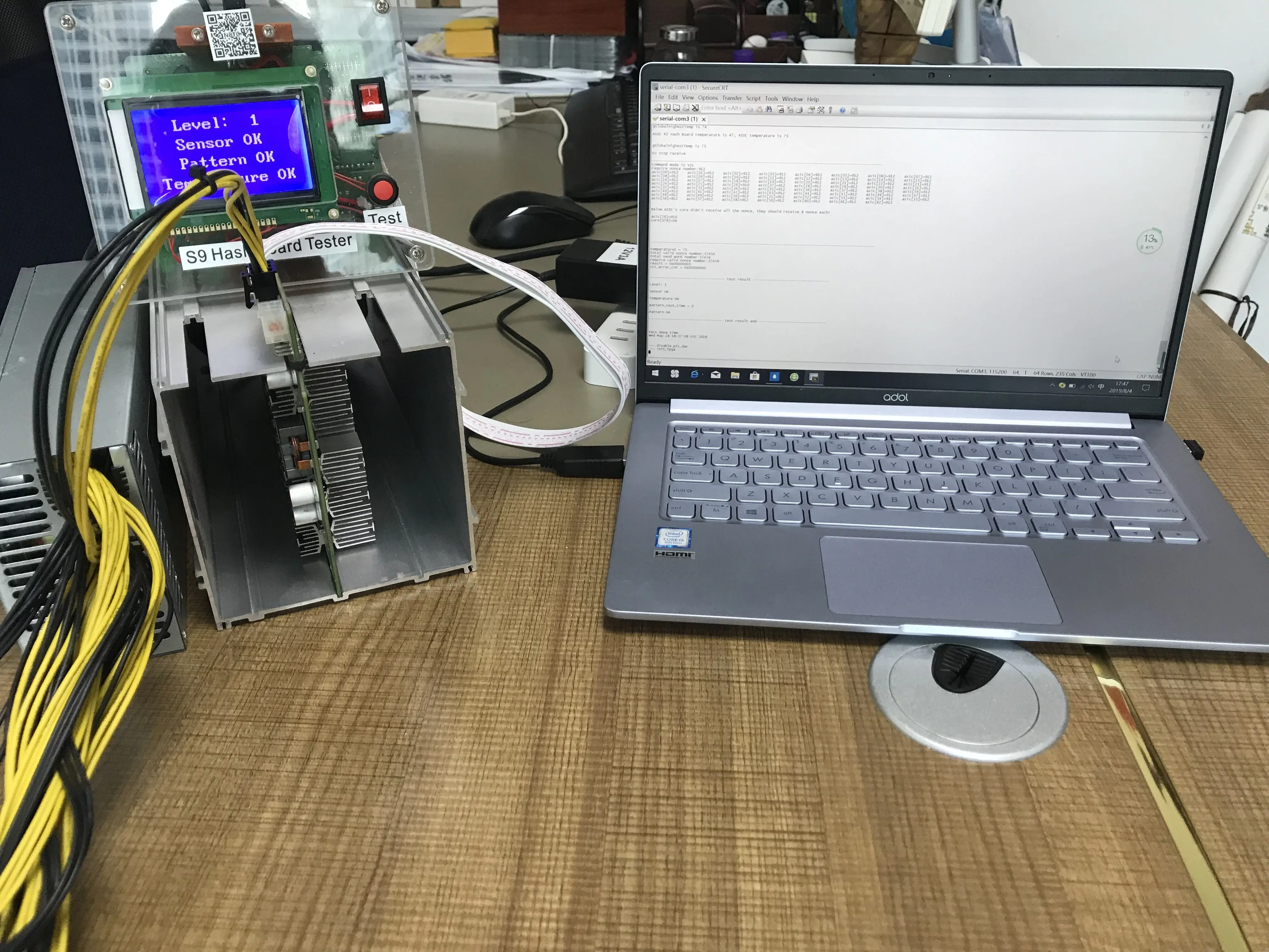 Тестовый прибор с руководством по эксплуатации устройство для тестирования