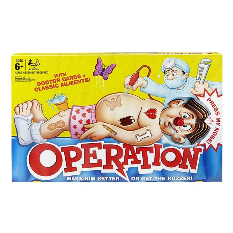 

Simulation Operation Doctor Toys Set Desktop Fun Game Baby Early Learning Interactive Pretend Play Game Children's Gift Version