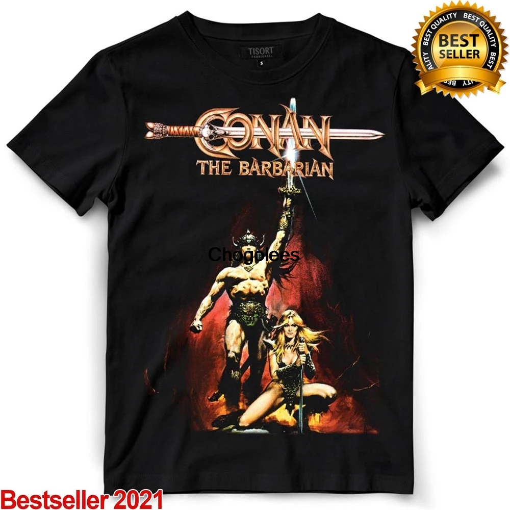 Модная винтажная забавная футболка Conan с изображением Барбара зонии | Мужская