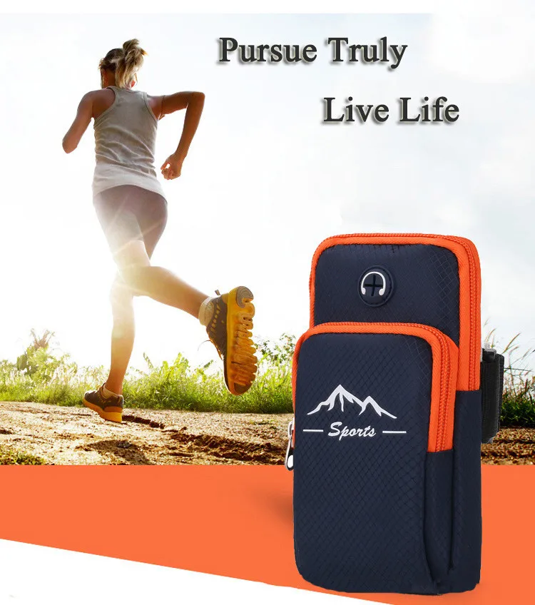 Сумка на руку для бега открытом воздухе сумка тренажерного зала держатель
