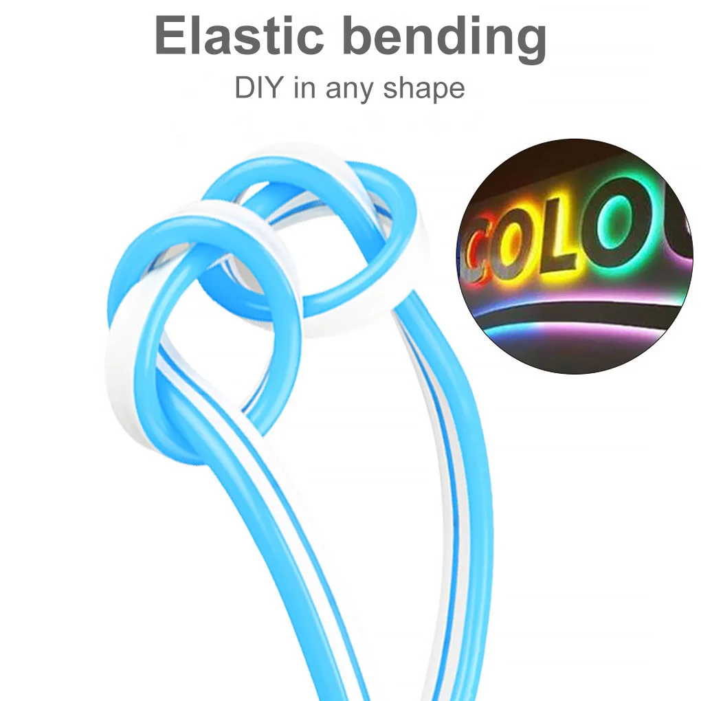 

1M Neon light 12V LED Strip SMD 2835 120LEDs/M Flexible Rope Tube Waterproof for DIY Christmas Holiday Decor Light luces led