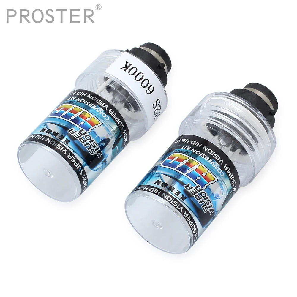 Proster 2 шт. 6000K для D2S 35 мотоциклетная ксеноновая лампа скутера мотоциклетный