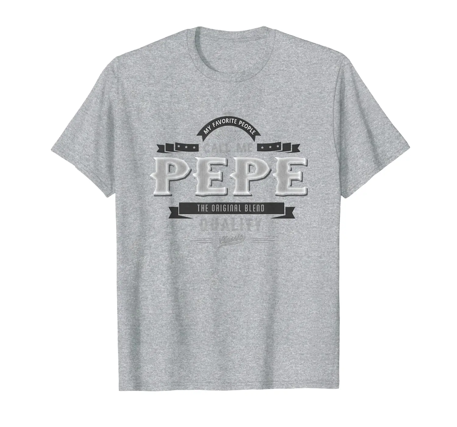 

Vintage My Favorite People Call Me Pepe Grandpa Gift T-Shirt