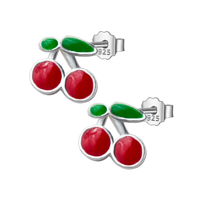 DS168 Trusta 925 пробы серебряные женские ювелирные изделия Модные милые миниатюрные Асимметричные карамельные серьги с буквой для дочек девочек DS584 - Окраска металла: DS168