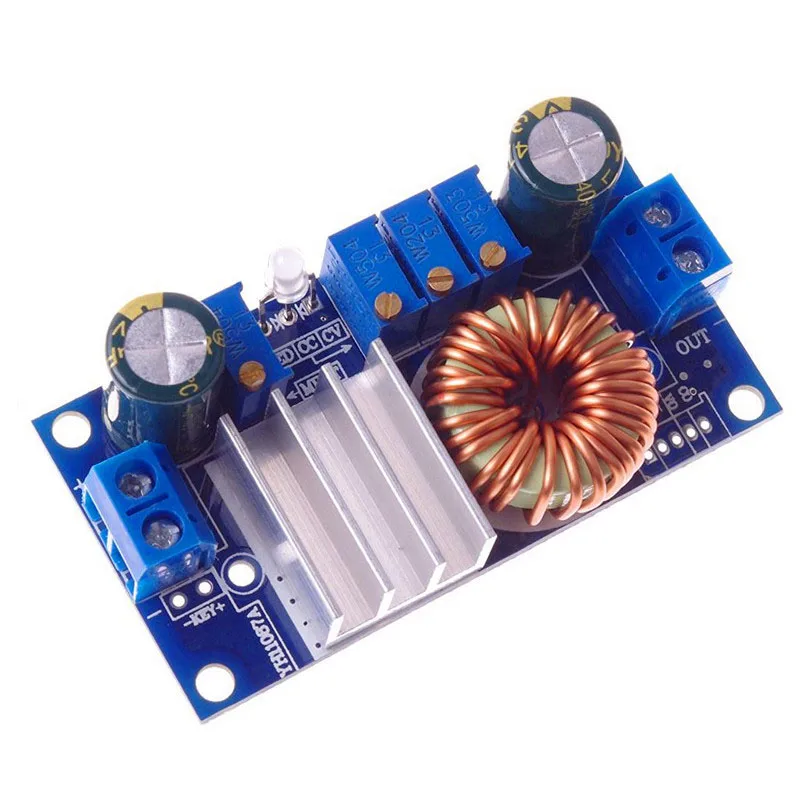 DC-DC 5A Buck Constant Voltage Current MPPT Solar Panel Controller 6-36V To 1.25-32V Step Down Charging Module | Обустройство дома