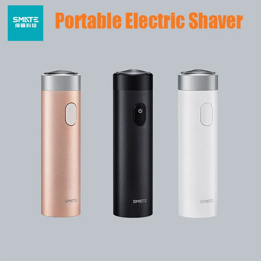 Портативный телефон SMATE для сухого и влажного бритья мужчин водонепроницаемость